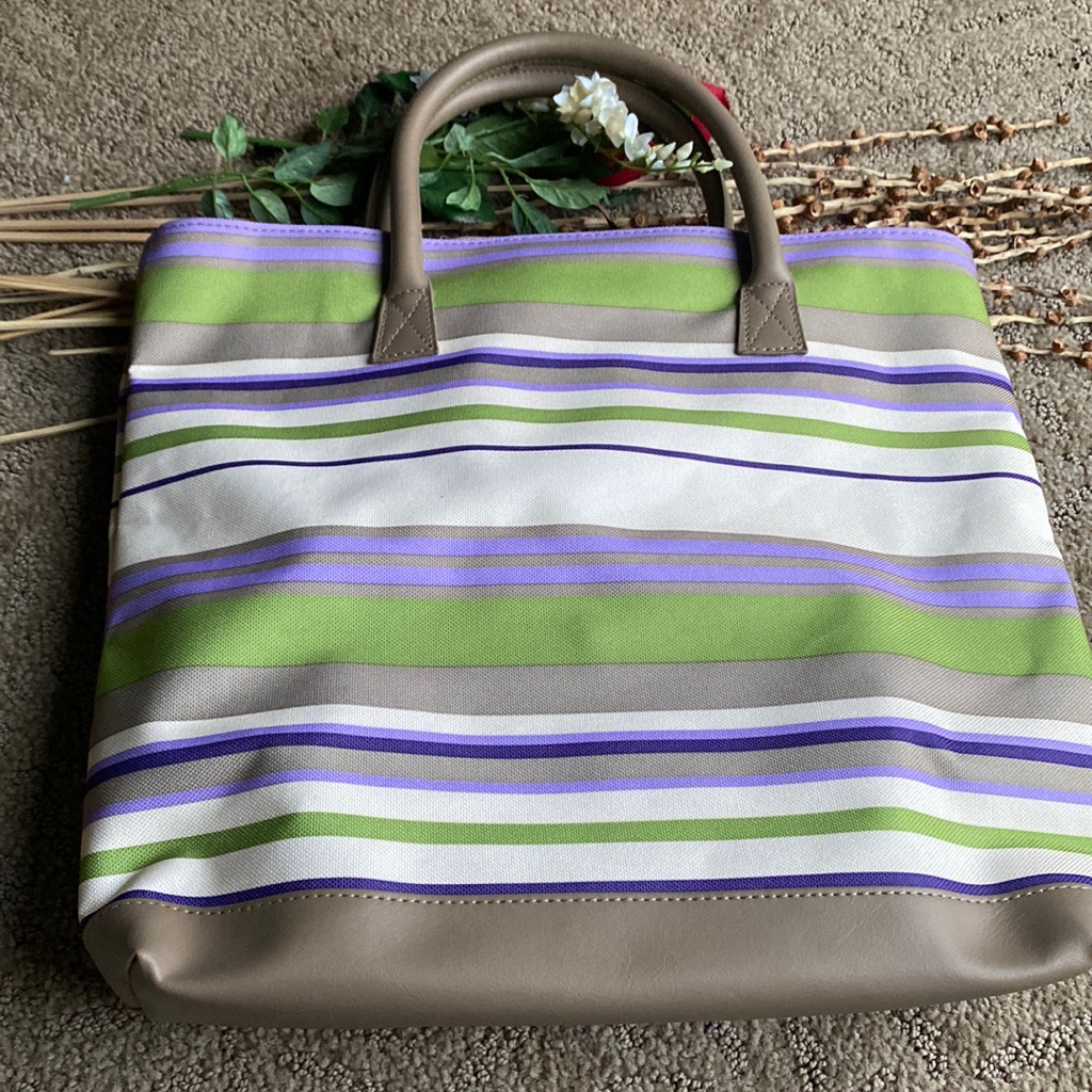 Brand New Estee Lauder Striped Tote Bag